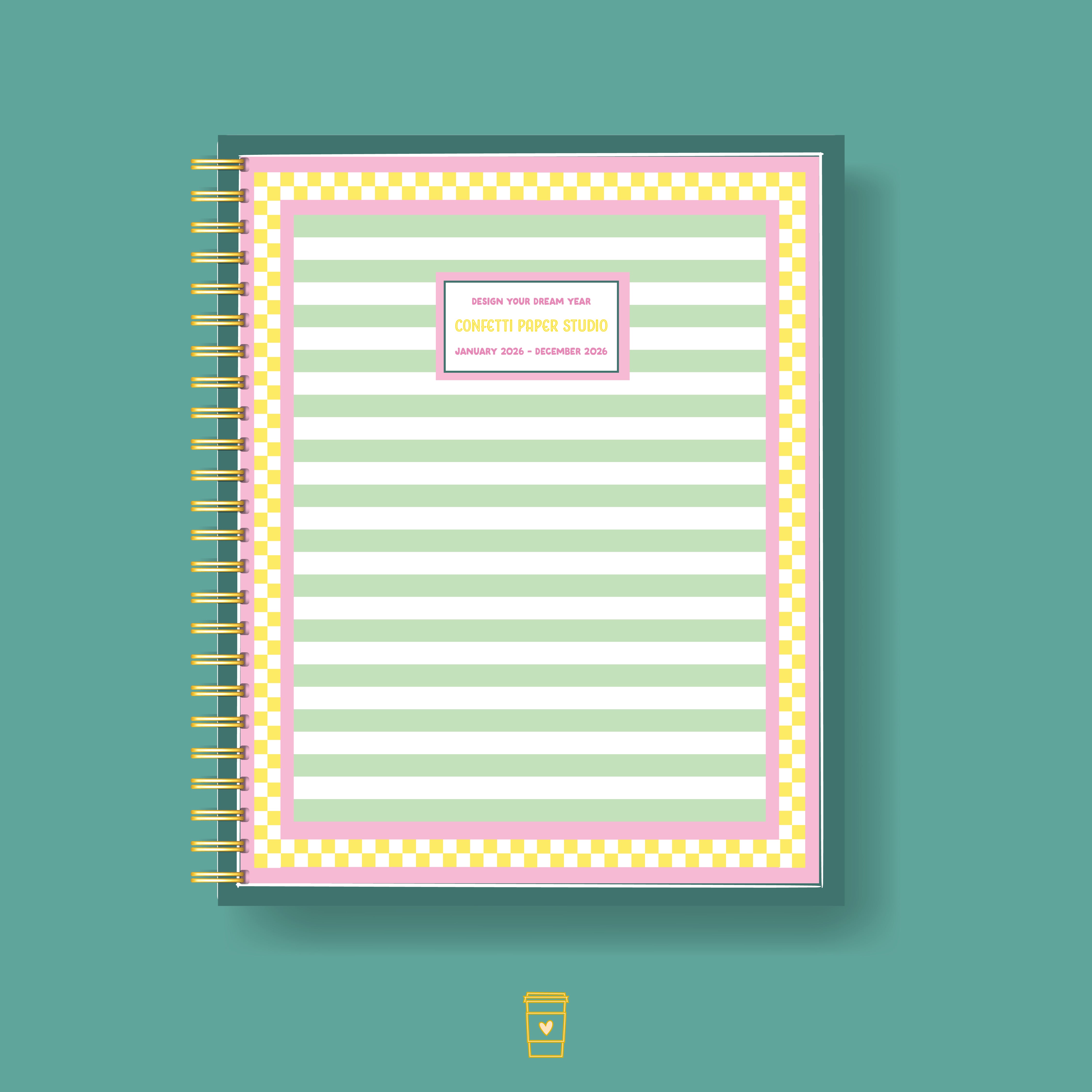 Spring Garden | Design Your Dream Year Planner | 2026