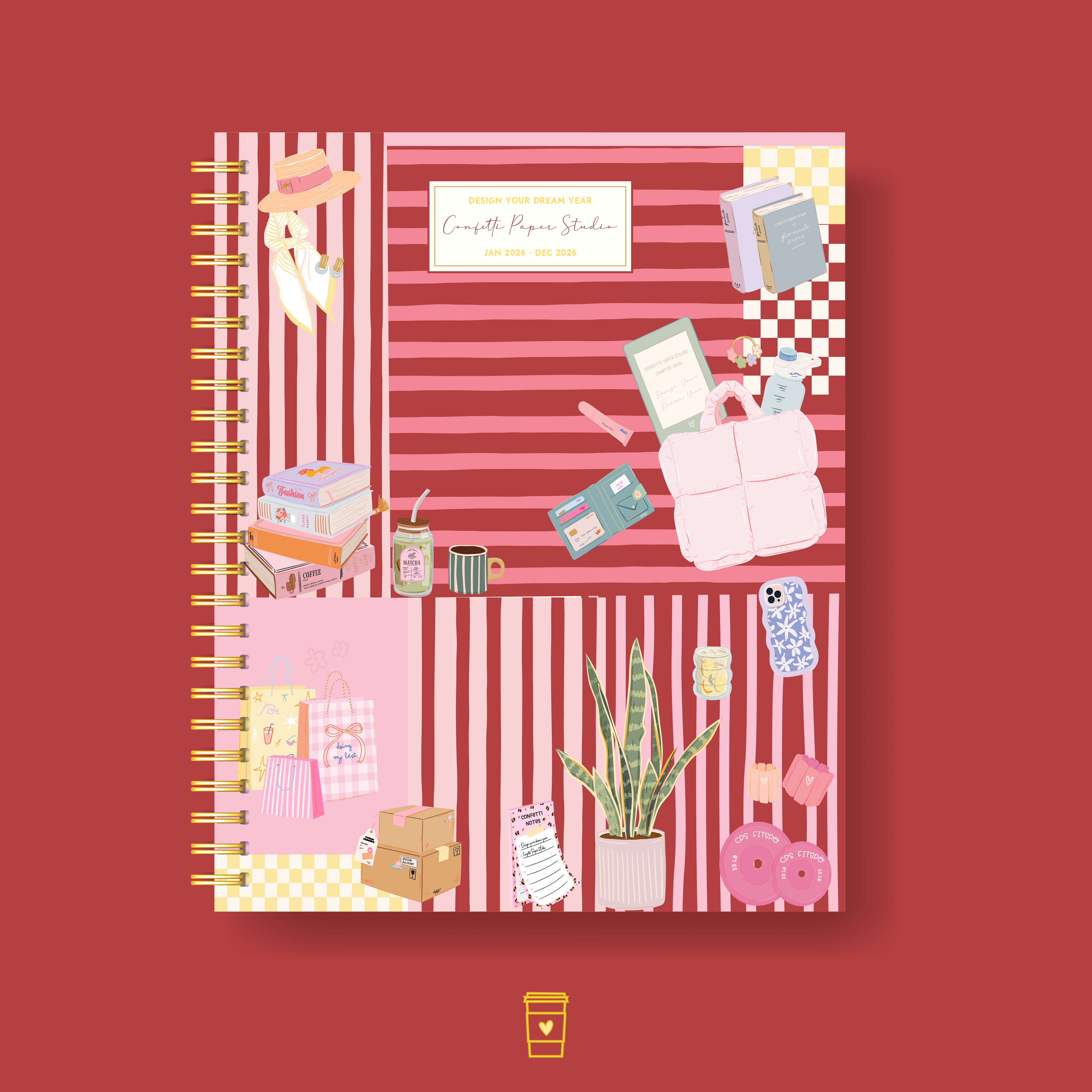 That Girl Moodboard | Design Your Dream Year Planner | 2026