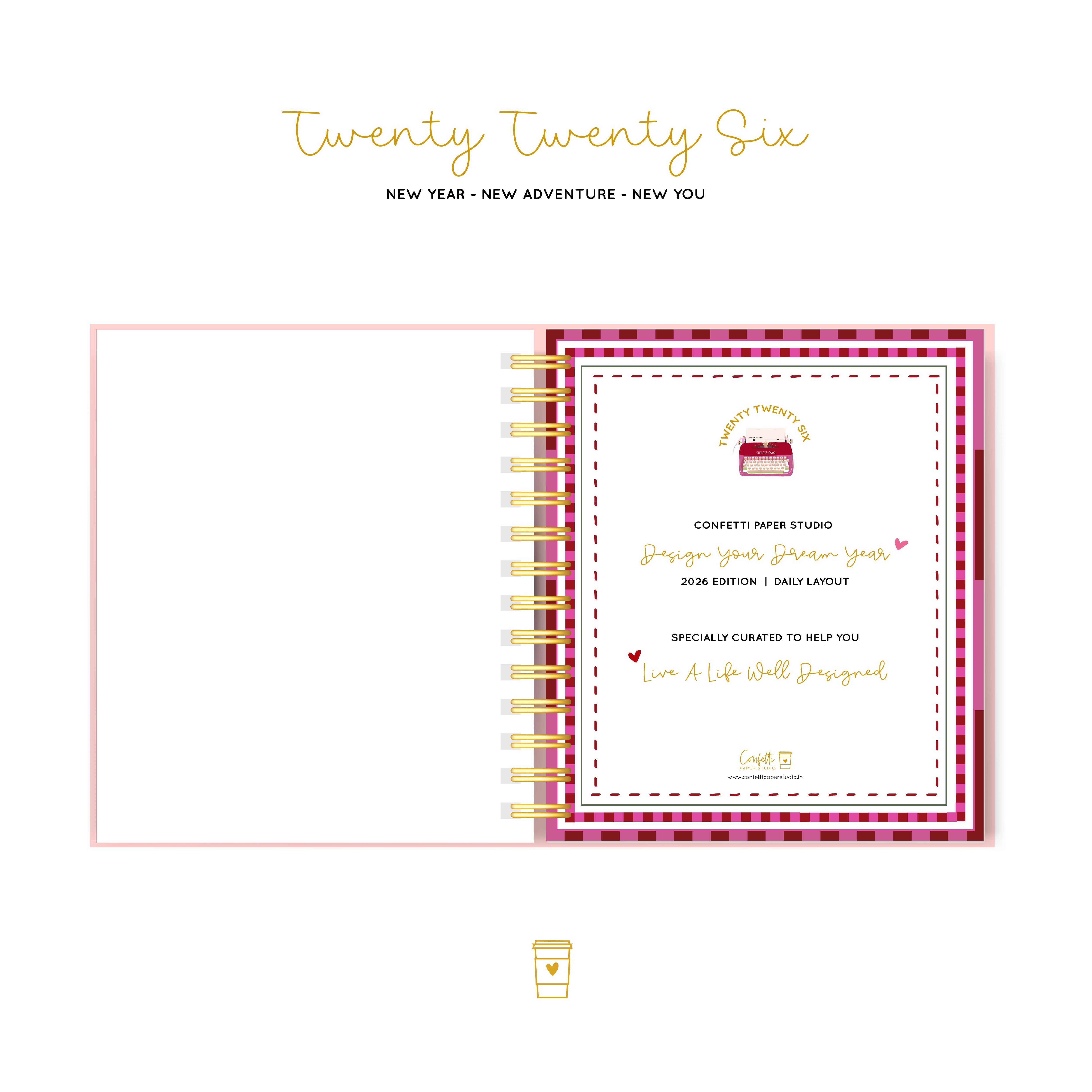 Rough Rythym | Design Your Dream Year Planner | 2026