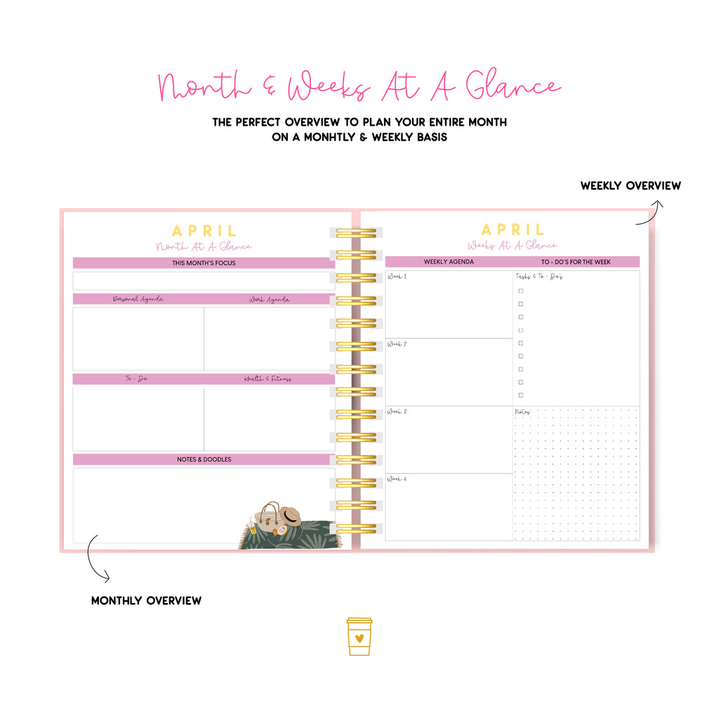 Floral Fantasy | Annual Planner