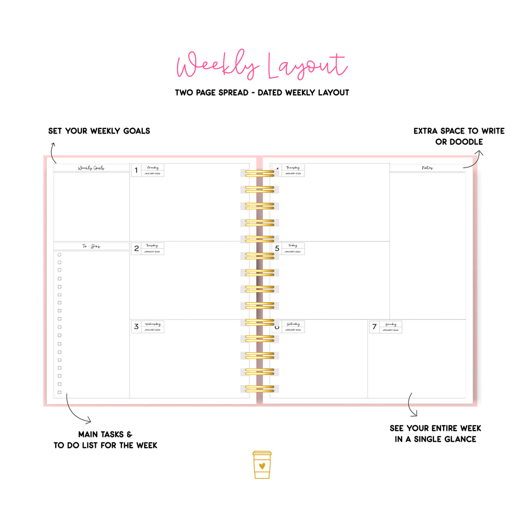Floral Fantasy | Annual Planner