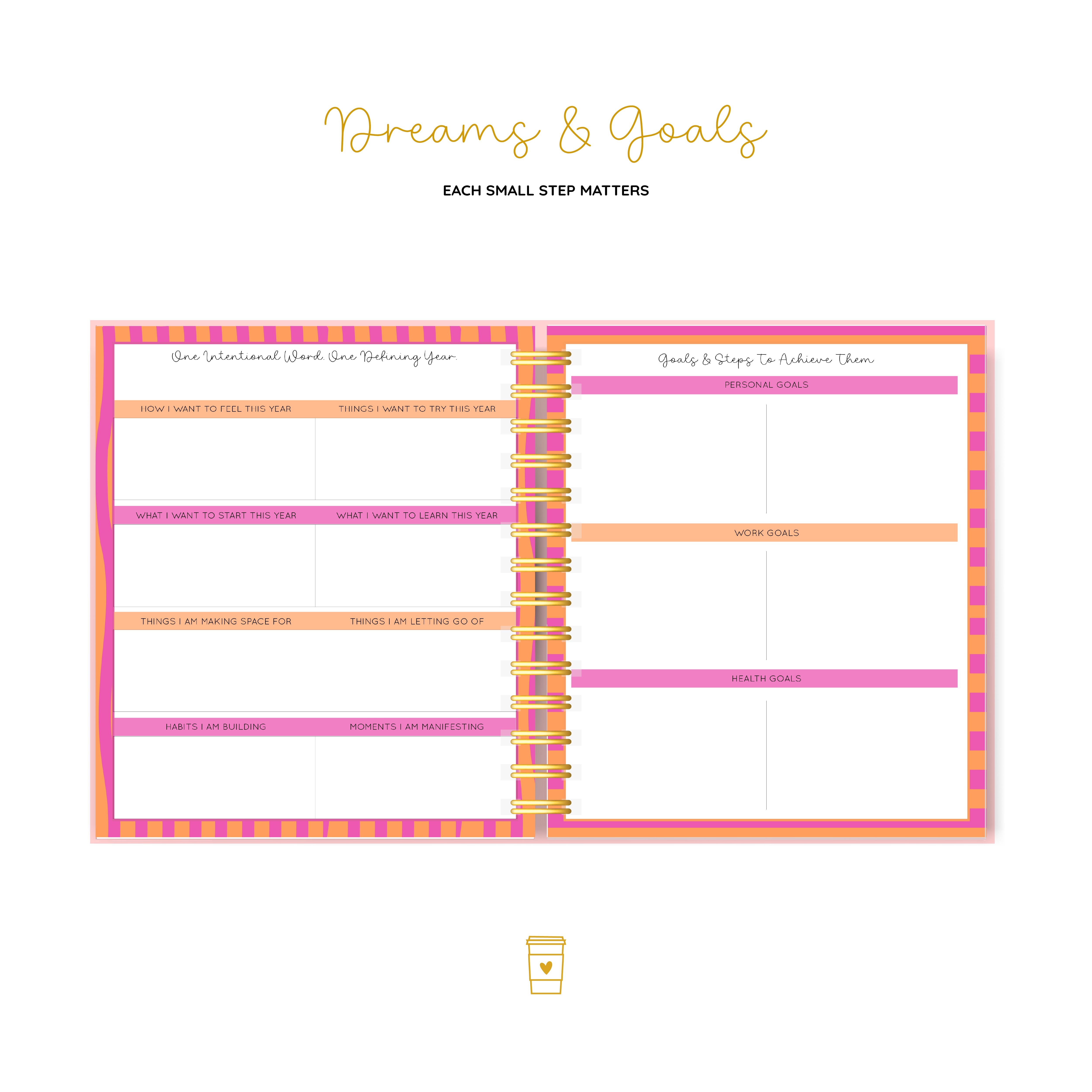 Spring Garden | Design Your Dream Year Planner | 2026
