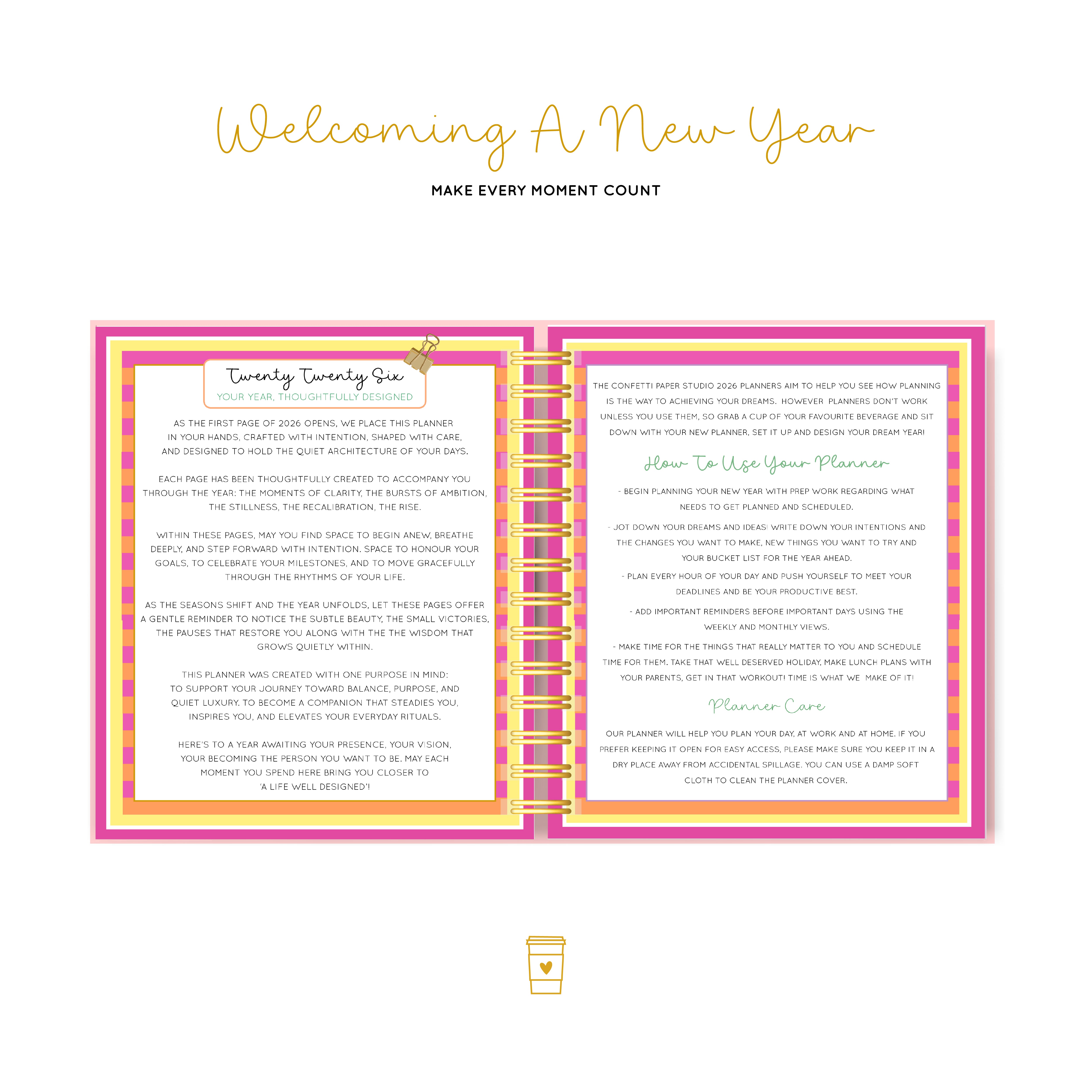 Spring Garden | Design Your Dream Year Planner | 2026