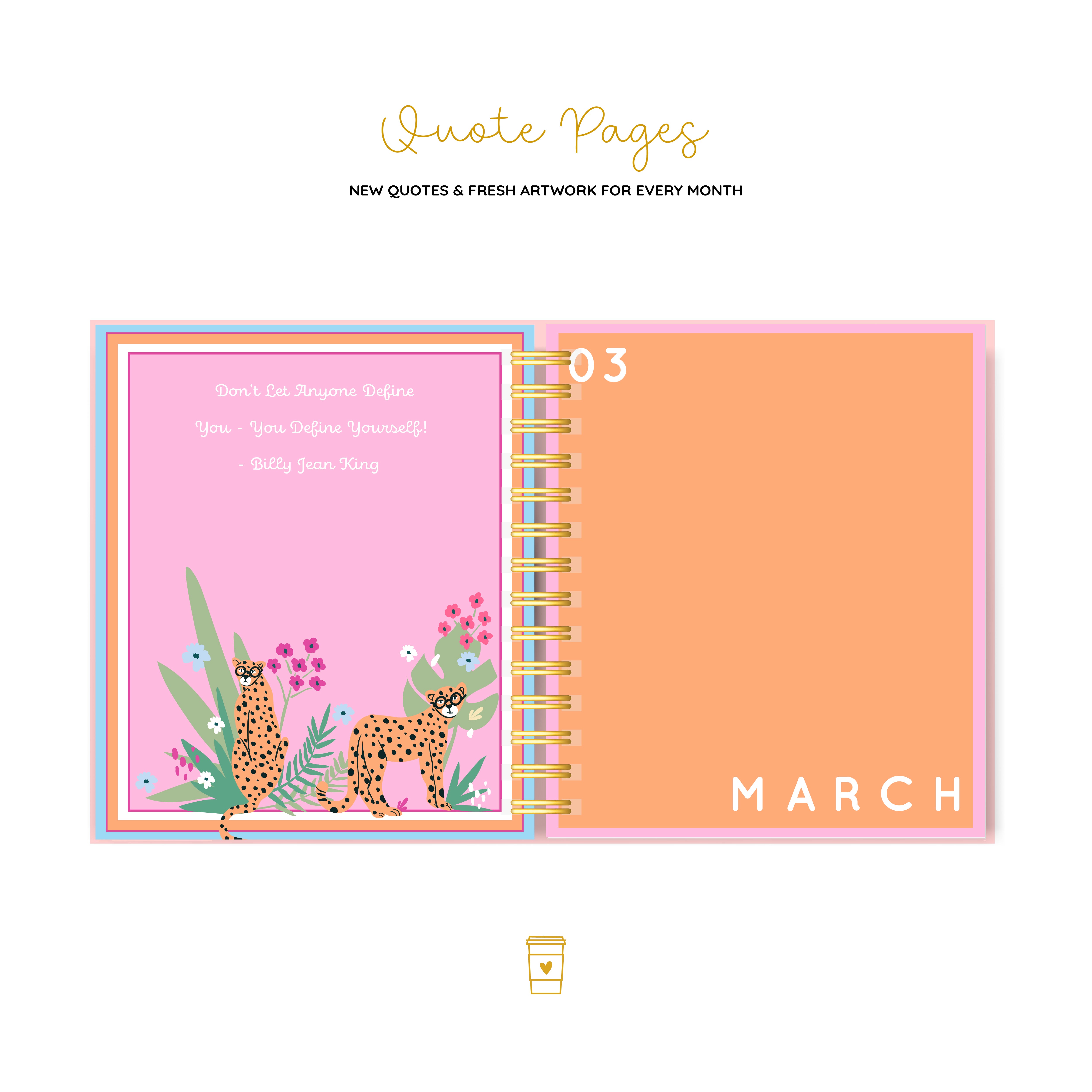 Spring Garden | Design Your Dream Year Planner | 2026