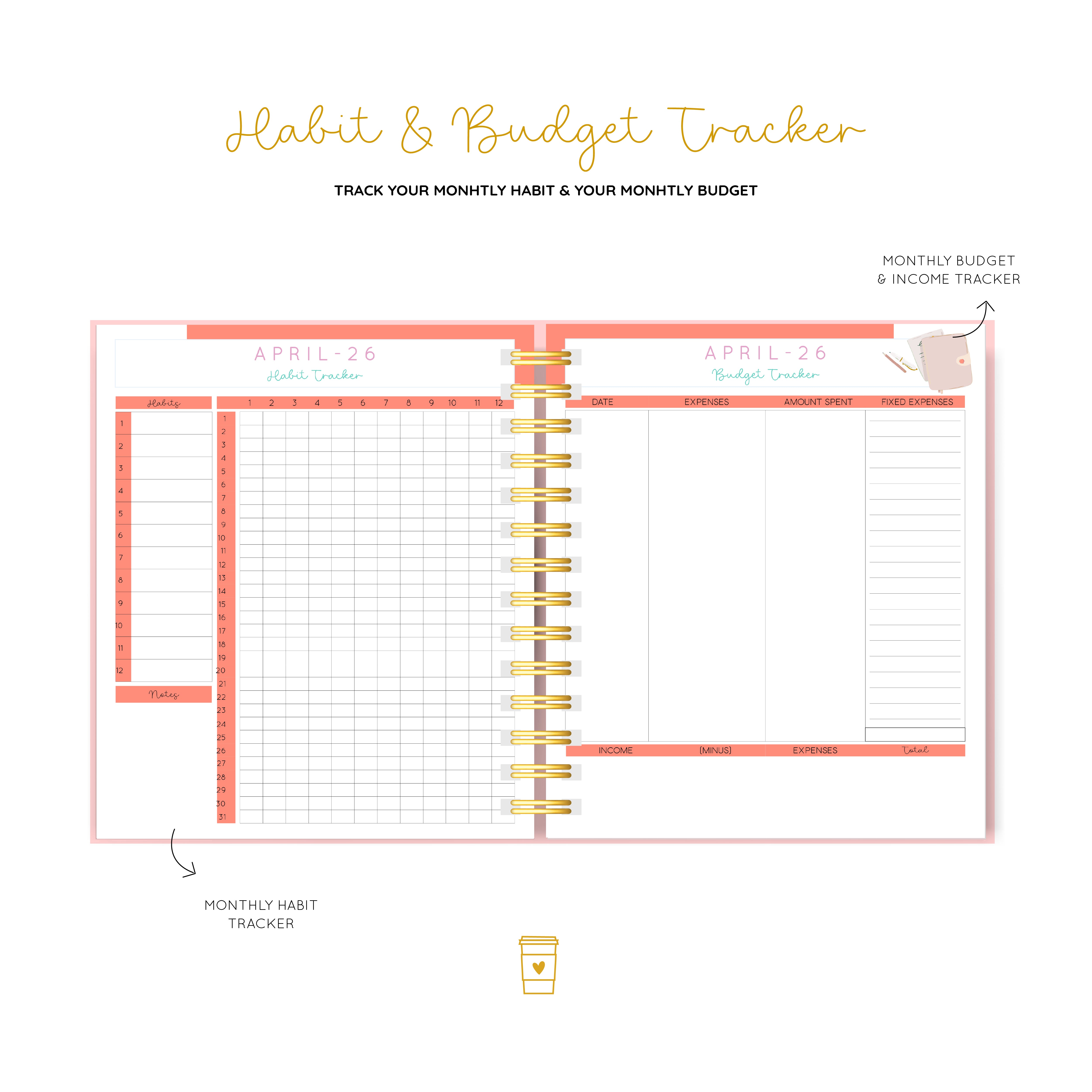 Spring Garden | Design Your Dream Year Planner | 2026