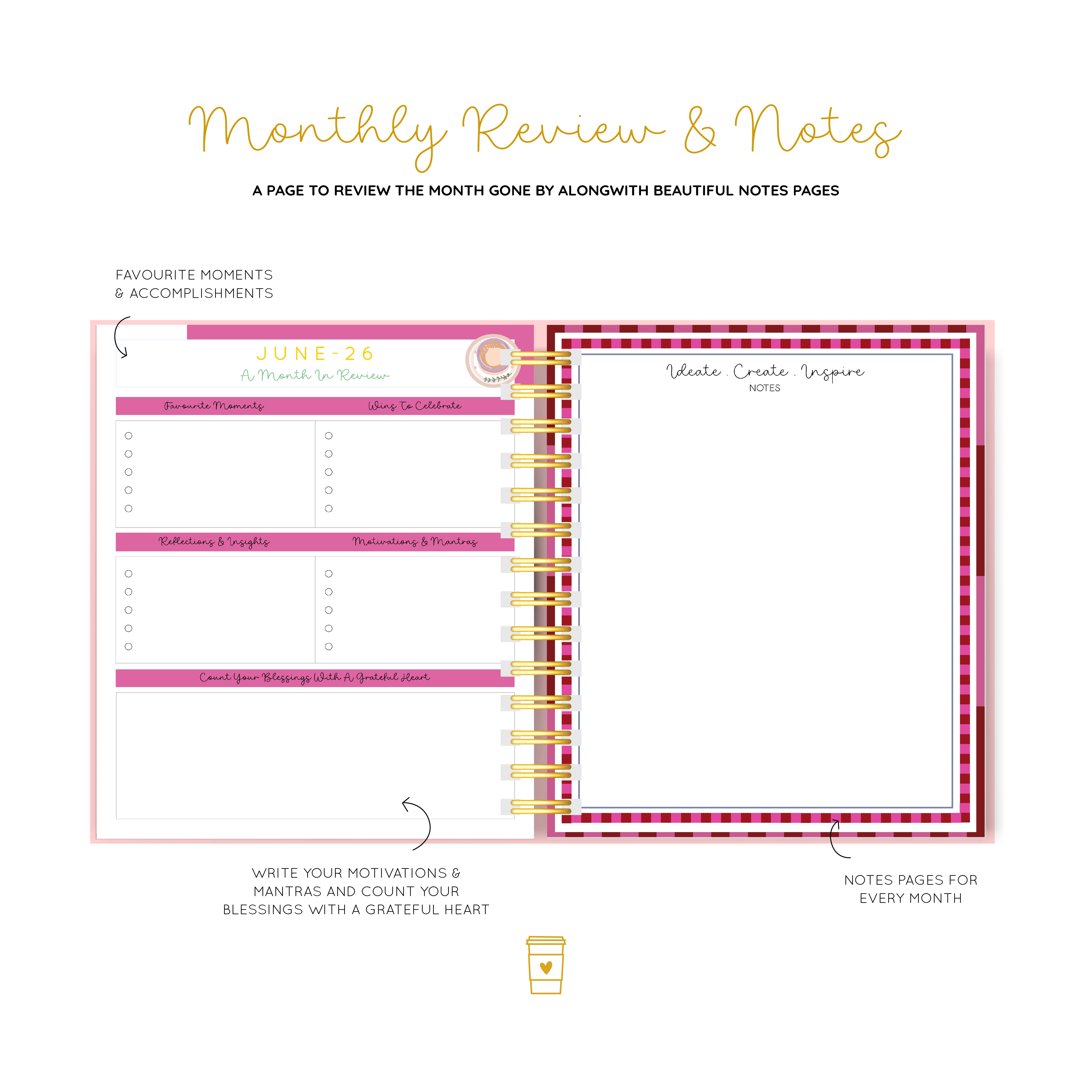 Spring Garden | Design Your Dream Year Planner | 2026