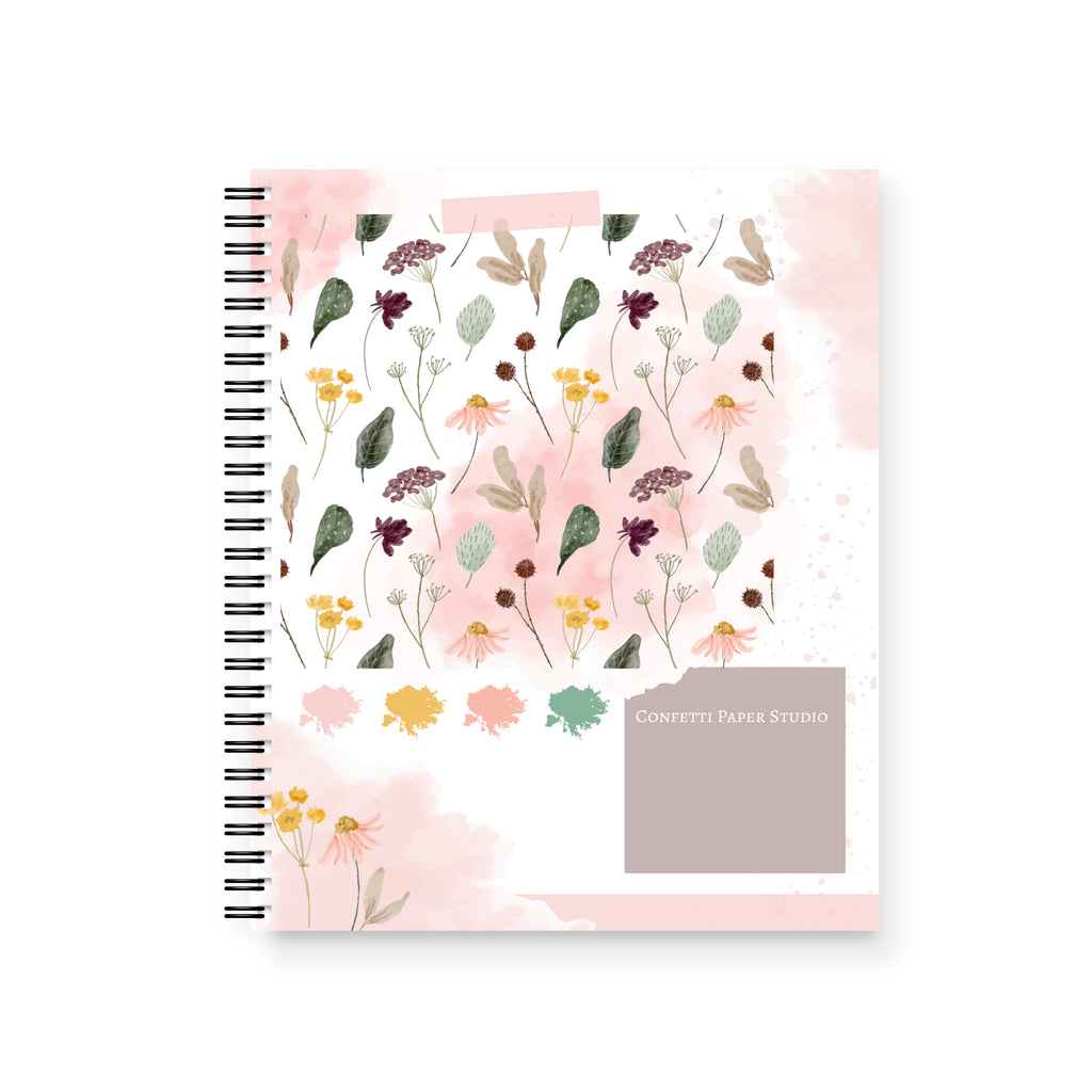 Floral Artistry Notebook